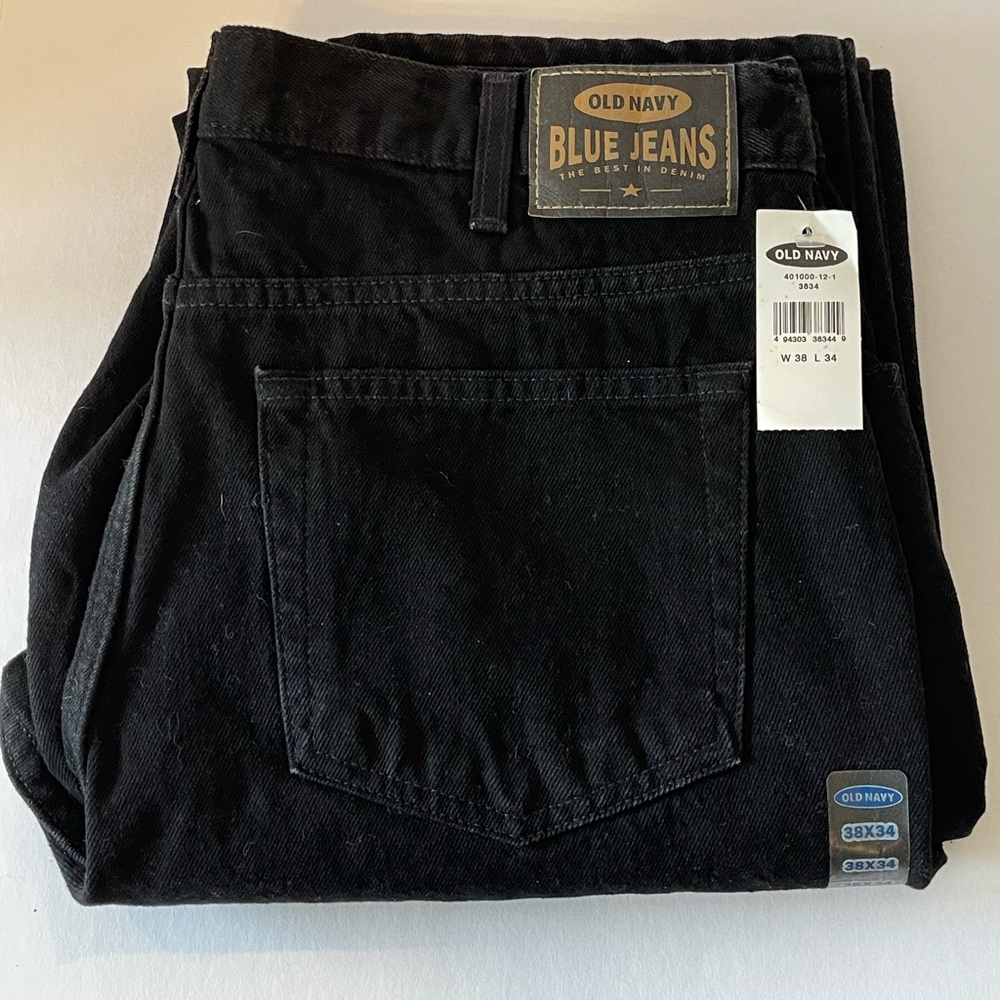 Old Navy Men’s Black Jeans (38 W x 34” L) New With Tags
